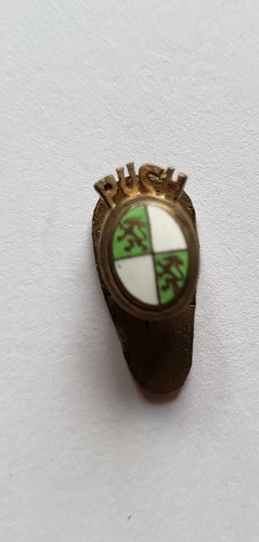 Vintage enamel puch - enamel, moped
