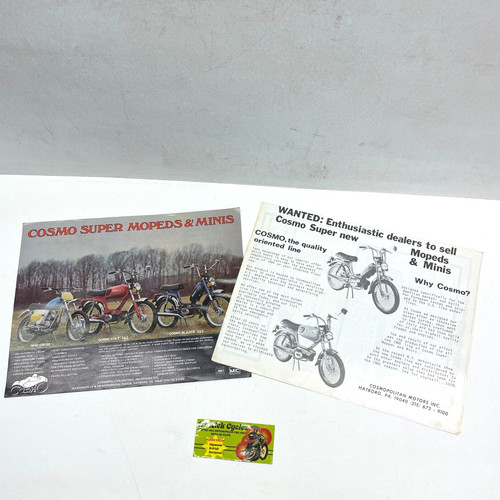 Vintage cosmo mopeds mini - cosmo, &