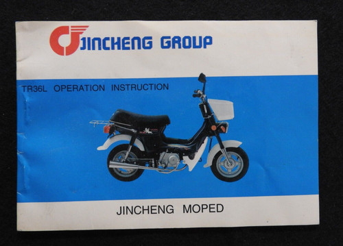 Vintage jincheng tr36l moped - tr36l,