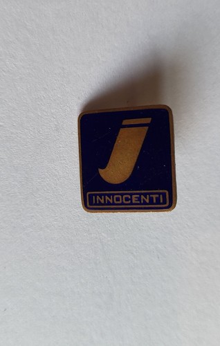 Vintage enamel innocenti moped - vintage,