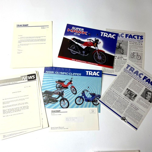 Vintage trac moped dealer - vintage,