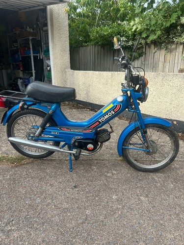 Tomos a3m 50cc moped blue - 50cc,